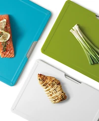 Joseph Joseph Folio Slim Large 3-Piece Under-Shelf Cutting Board Set