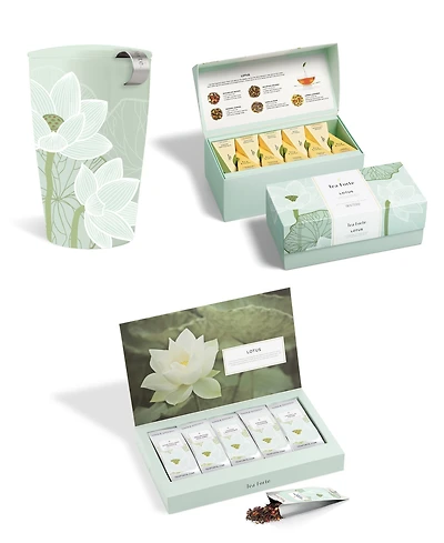 Tea Forte Lotus Tea Bundle, 3 Piece