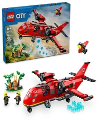 Lego City Fire Rescue Plane Toy for Kids Set 60413, 478 Pieces