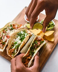 Dexas Acacia 12" x 10" Taco Board Set