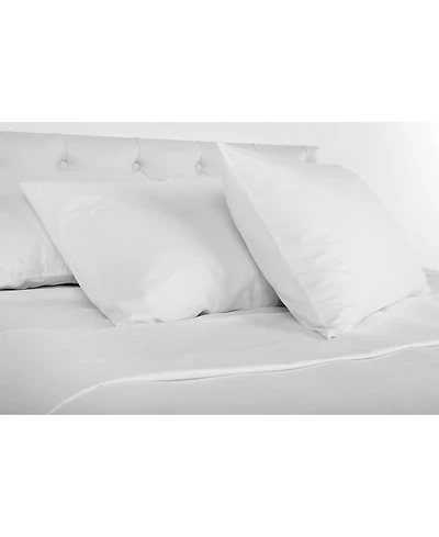 Continental Bedding Queen Size Set of 2 10% White down 90% Feather Pillow