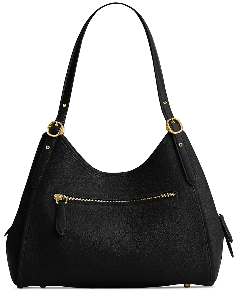Coach Bella Medium Leather Shoulder Bag