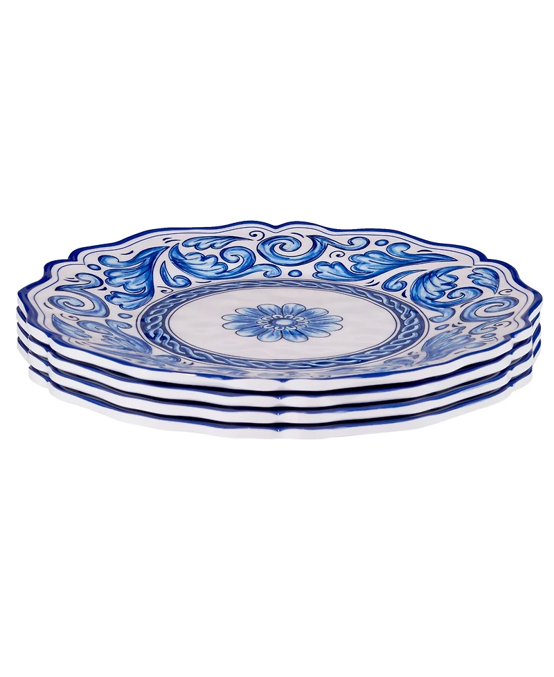 Certified International Veranda Set of 4 Dinner Plate 11", Service For 4