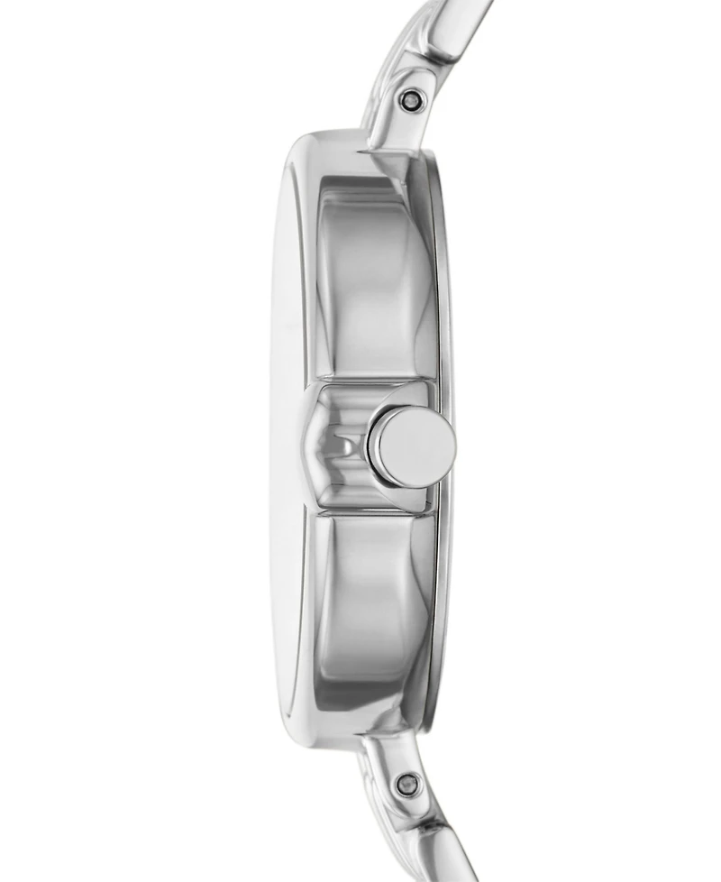 kate spade new york Women's Chelsea Park Silver-Tone Stainless Steel Watch 32mm, KSW9072