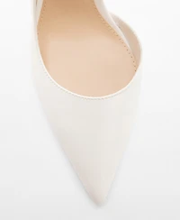 Mango Women's Asymmetrical Heeled Shoes