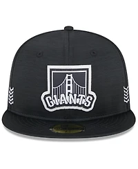 Men's New Era Black San Francisco Giants 2024 Clubhouse 59FIFTY Fitted Hat