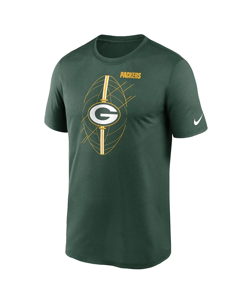 Men's Nike Green Green Bay Packers Legend Icon Performance T-shirt