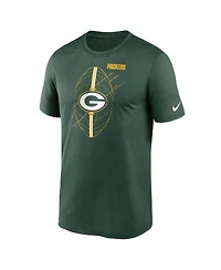 Men's Nike Green Green Bay Packers Legend Icon Performance T-shirt