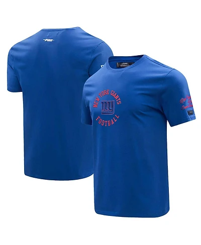 Men's Pro Standard Royal New York Giants Hybrid T-Shirt