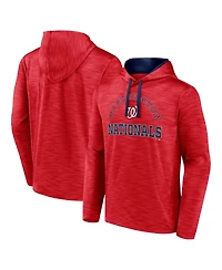 Men's Fanatics Red Washington Nationals Seven Games Pullover Hoodie