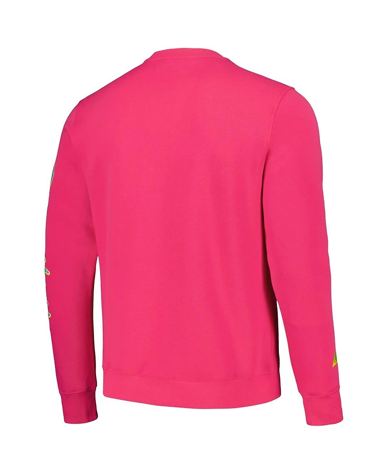 Men's Freeze Max Pink Rick And Morty Pullover Sweatshirt