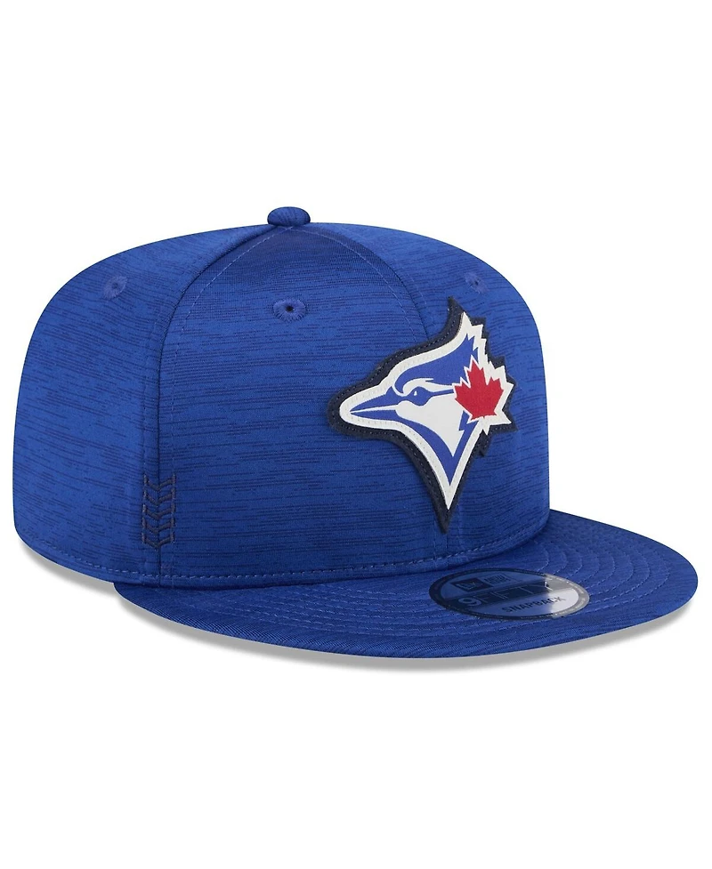 Men's New Era Royal Toronto Blue Jays 2024 Clubhouse 9FIFTY Snapback Hat