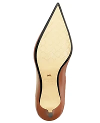 Arezzo Women's The Campaign Low Stiletto Calf Leather Boots