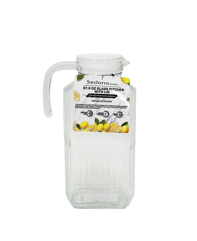 Sedona 57.5 oz Glass Pitcher