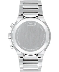 Movado Men's Se Swiss Quartz Chrono Stainless Steel Two-Tone Yellow Pvd Watch 42mm