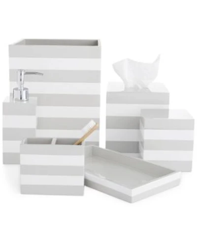 Cassadecor Lacquer Stripe Bath Accessory
