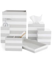 Cassadecor Lacquer Stripe Bath Accessory