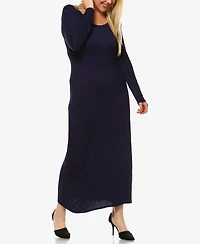 White Mark Plus Ria Dress