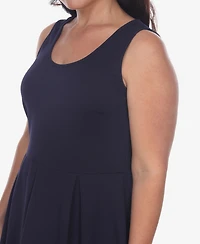 White Mark Plus Crystal Dress