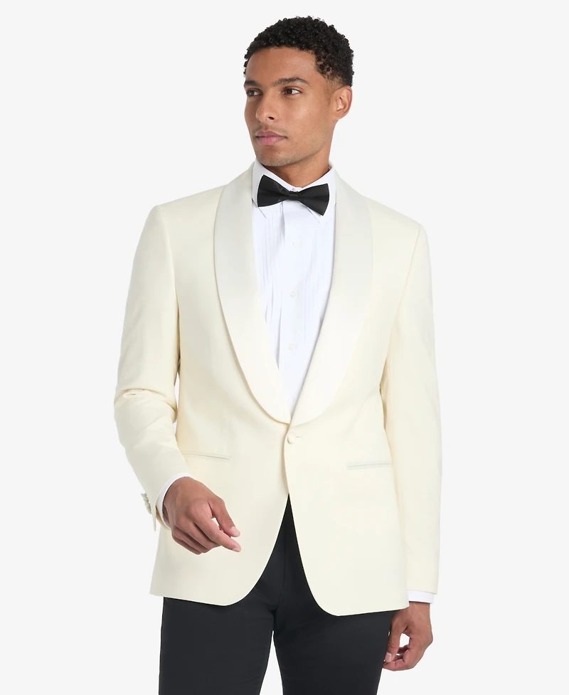 Tommy Hilfiger Men's Solid White Sport Coat