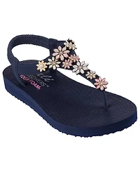 Skechers Women's Cali Meditation - Happy Daisies Thong Sandals from Finish Line