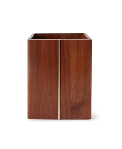 Cassadecor Soho Acacia Wood Wastebasket