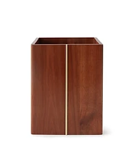 Cassadecor Soho Acacia Wood Wastebasket