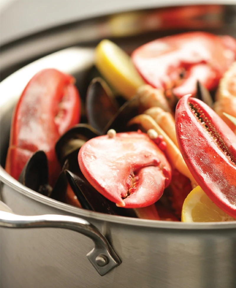 All-Clad D5 Brushed Stainless Steel 8 Qt. Covered Stockpot
