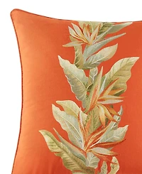 Tommy Bahama Home Birds Of Paradise Cotton Canvas Decorative Pillow, 20" x 20"
