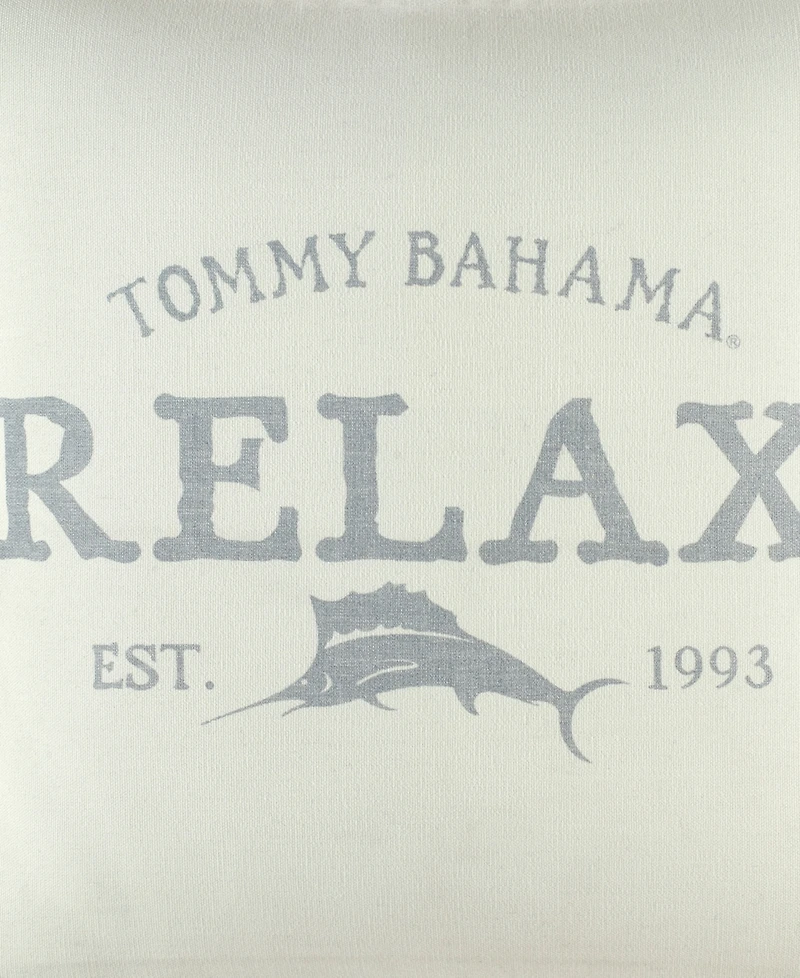 Tommy Bahama Home Relax Decorative Pillow, 18" x 18"