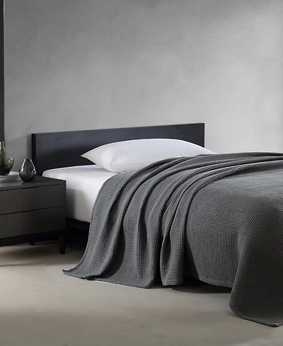 Vera Wang Waffleweave Blanket, Full/Queen