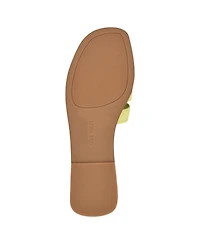 Nine West Women's Geena Cutout Flat Slip-On Sandals