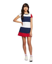 Tommy Hilfiger Big Girls Colorblocked Jersey Dress
