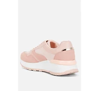 Juliette chain detailing lace up sneakers