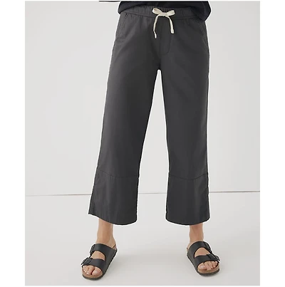 Pact Women's Organic Cotton Daily Twill Crop Pant