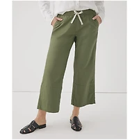 Pact Women's Organic Cotton Daily Twill Crop Pant