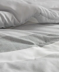 510 Design Blake Stripe Textured Print 3-Pc. Comforter Set, King/California King