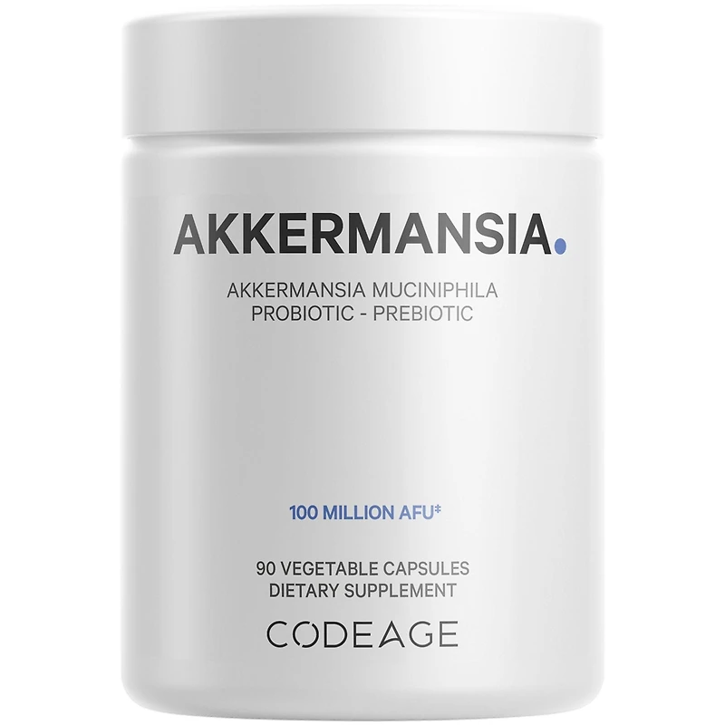 Codeage Akkermansia Muciniphila Probiotic Supplement - 3-Month Supply of Akkermansia Probiotic & Chicory Inulin