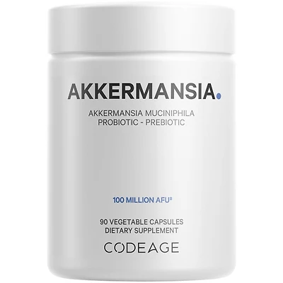 Codeage Akkermansia Muciniphila Probiotic Supplement - 3-Month Supply of Akkermansia Probiotic & Chicory Inulin