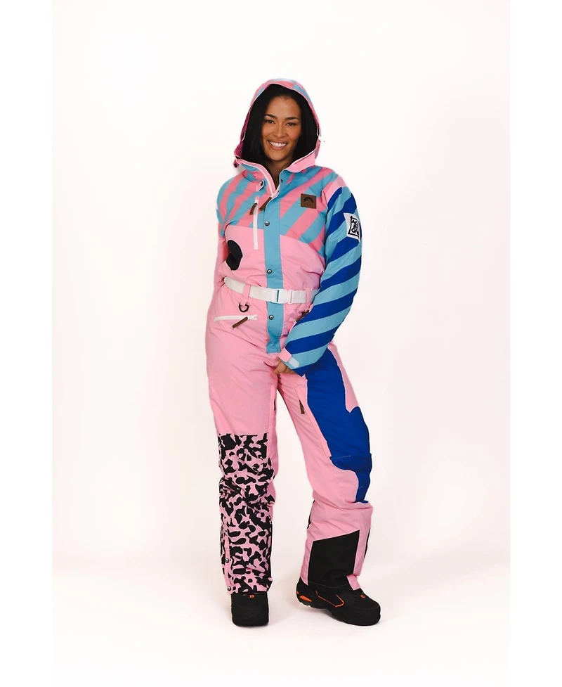 Penfold Pink Ski Suit - Women's Curved