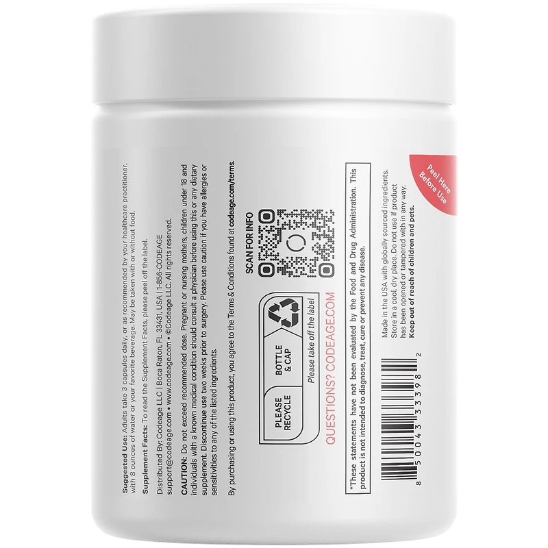 Codeage Multivitamin Performance Elite Max Supplement