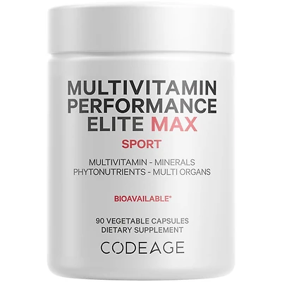 Codeage Multivitamin Performance Elite Max Supplement
