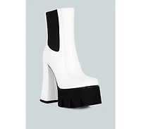 Bounty High Platform Heel Chelsea Boots