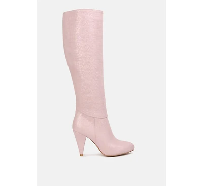Rum Rolls Calf Croc Boots