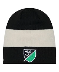 Men's New Era Black Austin Fc 2024 Kick Off Collection Knit Beanie