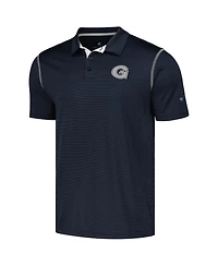 Men's Colosseum Navy Georgetown Hoyas Cameron Polo Shirt