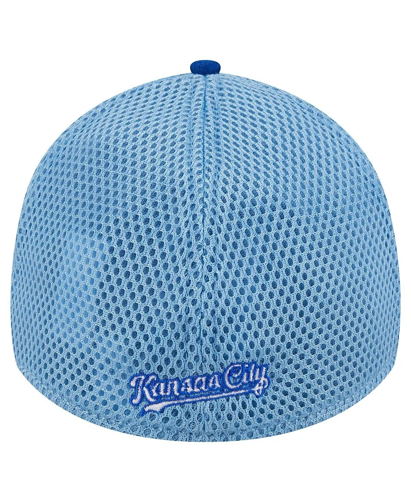 Men's New Era Royal Kansas City Royals Neo 39THIRTY Flex Hat