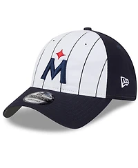 Men's New Era White Minnesota Twins 2024 Batting Practice 9TWENTY Adjustable Hat