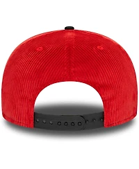 Men's New Era Red Manchester United Corduroy 9FIFTY Snapback Hat