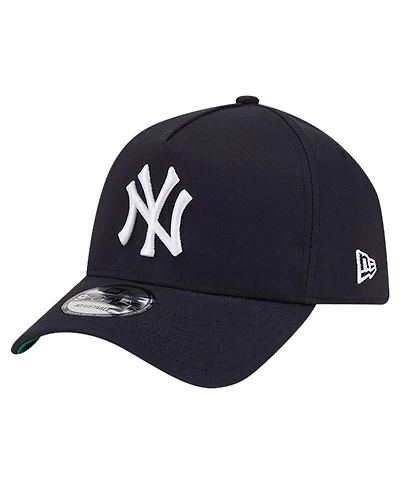 Men's New Era Navy New York Yankees Team Color A-Frame 9FORTY Adjustable Hat